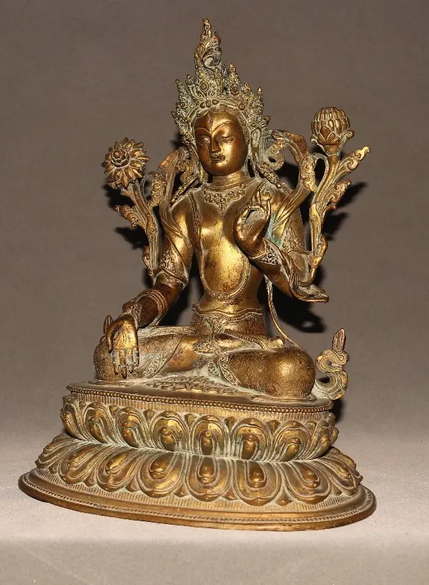 White Tara copper 36 cm 4.3 kg (4).webp