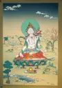 White Tara Thangka – Karma Gadri Style