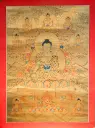 8 Medicine Buddhas Thangka – Golden Serthang – Ultimate Healing Assembly