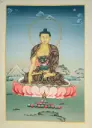 Shakyamuni Buddha Thangka – Karma Gadri Style
