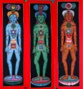 Yogic Subtle Body Thangka – Chakra Energy Map – Blueprint of Inner Power