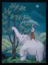 Four Harmonious Friends Thangka (Thunpa Punzhi)