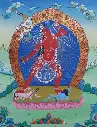Vajrayogini Thangka (Naro Khachoma, the Sky-Goer)