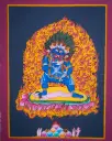 Vajrapani Thangka (Awaken Your Unshakable Inner Power)
