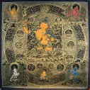 Arapachana Manjushri Nagthang Palace Mandala Thangka