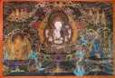 Chenrezig & Rigsum Gonpo Thangka