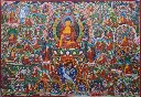 Shakyamuni Buddha Thangka – Life Story Assembly