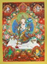 Samantabhadra Bodhisattva Thangka – White Elephant Marthang