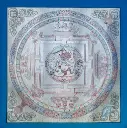 Acala Mandala Thangka — The Wrathful Protector's Sacred Palace
