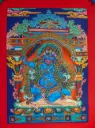 Acala Thangka – Wrathful Fire Background – Immovable Protection