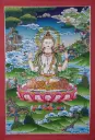 Chenrezig Thangka – Karma Gadri Hills – Touchstone for Inner Peace