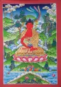 Amitabha Buddha Thangka – Golden Robes