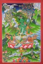 Green Tara Thangka – Terrestrial Realms 