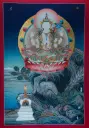 Four-Armed Avalokiteshvara Thangka