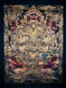 Wheel of Life Thangka – Golden Nagthang – A Sacred Map of Awakening