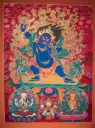 Vajrapani Thangka – Red Serthang – Rigsum Gonpo Assembly