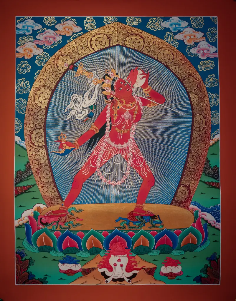Vajrayogini Thangka — Divine Feminine Energy