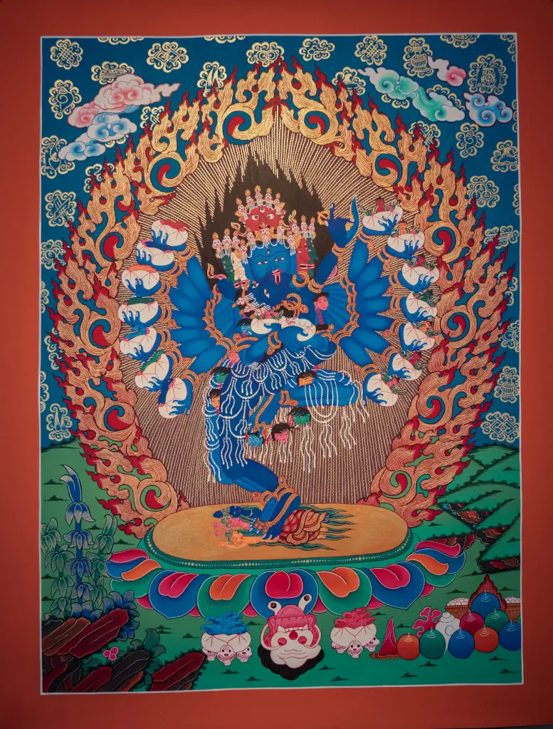 Hevajra Thangka – Menri Terrestrial Style – A Path to Wisdom 