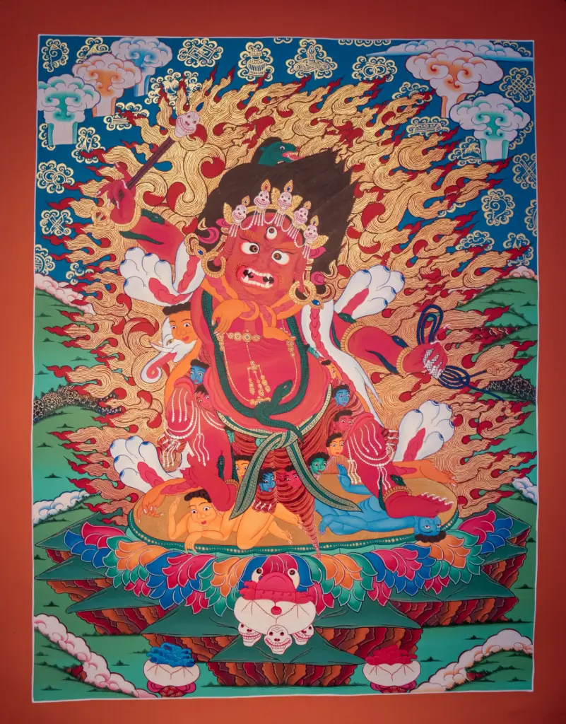 Hayagriva Thangka — Wrathful Compassion — Sacred Shield of Protection
