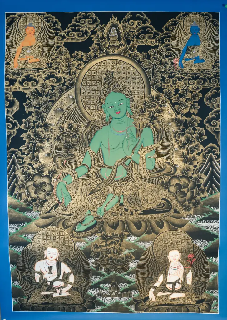 Green Tara Thangka – Nagthang Sacred Assembly
