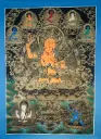 Golden Aparacana Manjushri Thangka – Nagthang Assembly