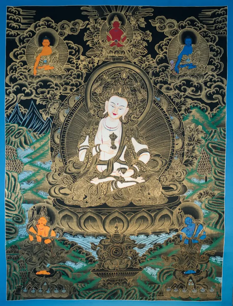 Vajrasattva Thangka – Nagthang Purification Assembly