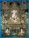 Sarvavid Vairocana Thangka – Golden Nagthang Assembly