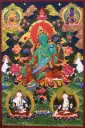 Green Tara Thangka (The Swift Liberator and Mother of Compassion)