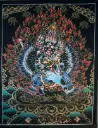 Yamantaka Thangka – Nagthang Gold Style