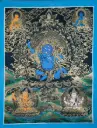 Achala Thangka – Nagthang Gold Style – Unshakable Protection 