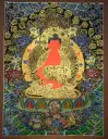 Amitabha Buddha Thangka – Nagthang Menri Style