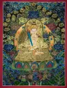 Akashagarbha Thangka – Nagthang Black Ground