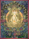 Sarvavid Vairocana Thangka – Nagthang Menri Terrestrial