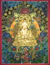 Mahasthamaprapta Thangka – Nagthang Menri Style