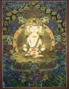 Sarvavid Vairocana Thangka – Nagthang Menri Terrestrial