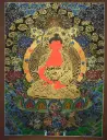 Amitabha Buddha Thangka – Nagthang Menri Style 