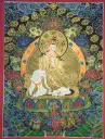 Samantabhadra Thangka – Nagthang Black Ground