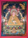 Guru Rinpoche Thangka – Nagthang Terrestrial Style – The Lotus Master