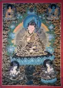Guru Rinpoche Thangka – Golden Nagthang Style – Wisdom of the Precious Master