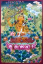 Manjushri Thangka – Terrestrial Menri Landscape
