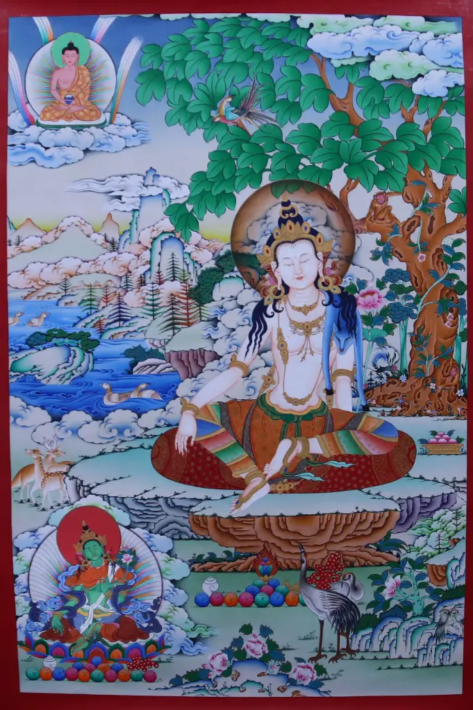 Lokeshwor Thangka (The Potala Pure Land)