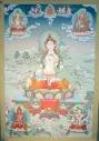 White Tara Karma Gadri Thangka – Sanctuary of Boundless Longevity