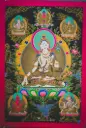 White Tara Thangka – Nagthang Menri Assembly