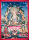 White Tara Thangka – Menri Terrestrial