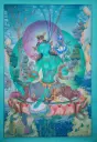 Green Tara Thangka – Terrestrial Menri Style 