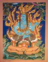 Acala Thangka – The Immovable Protector – Menri Style 
