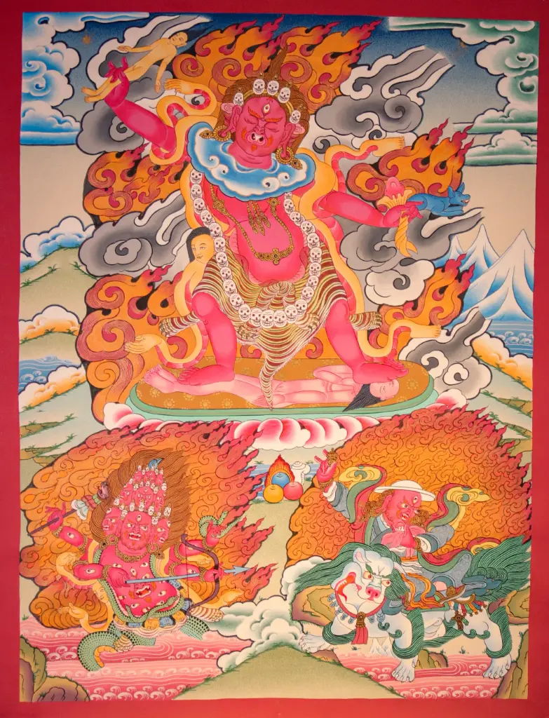 Ekajati Thangka – Nyingma Protectors Assembly