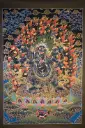 Nagthang Six-Armed Mahakala Thangka — Fierce Protector of Wisdom