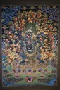 Nagthang Six-Armed Mahakala Thangka — Fierce Protector of Wisdom