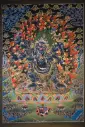 Nagthang Six-Armed Mahakala Thangka — Fierce Protector of Wisdom